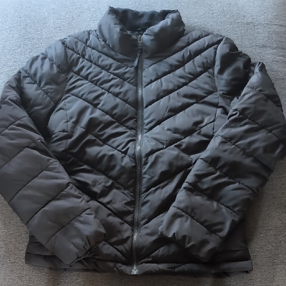 Gap Black Quilted Puffer Jacket